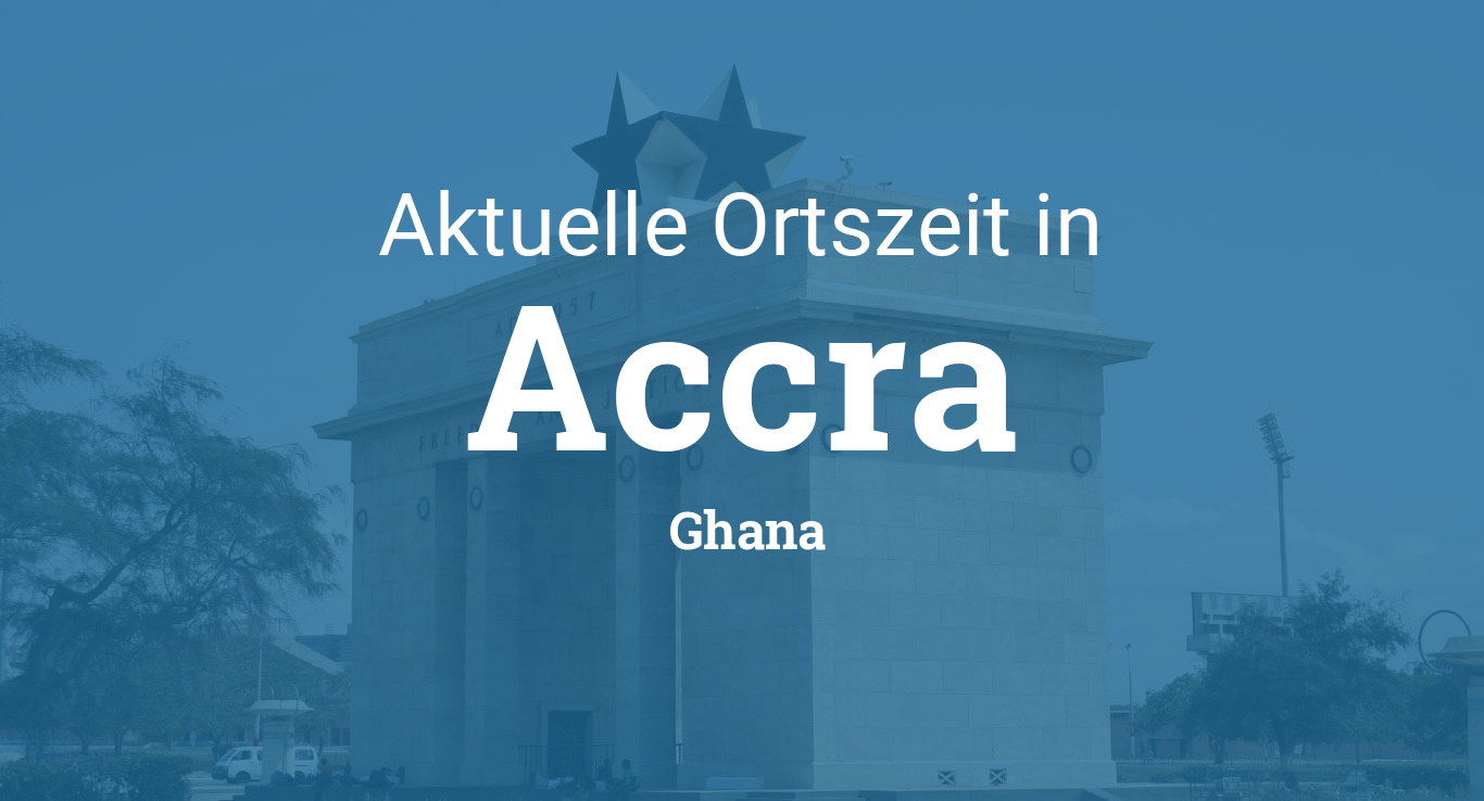 Uhrzeit Accra